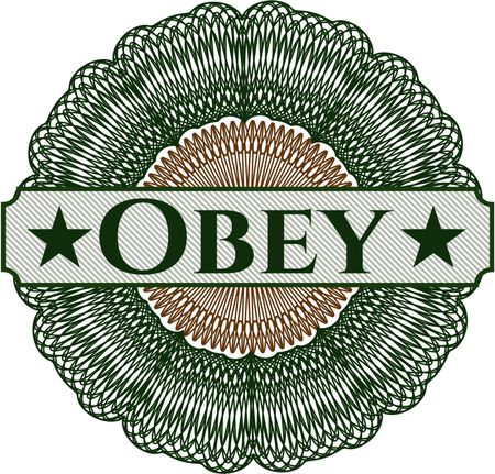 Obey abstract linear rosette