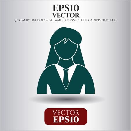 businesswoman-vector-icon-symbol-356873246 Businesswoman vector icon or symbol
