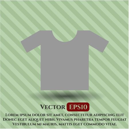 Shirt icon vector illustration