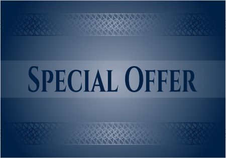 Special Offer poster or banner