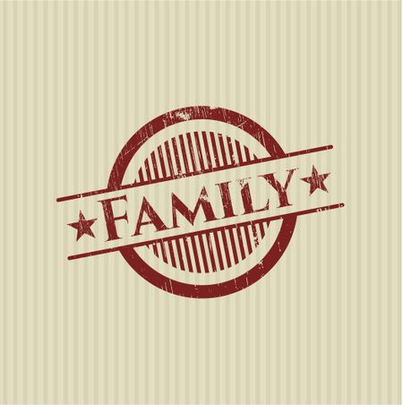Family rubber stamp