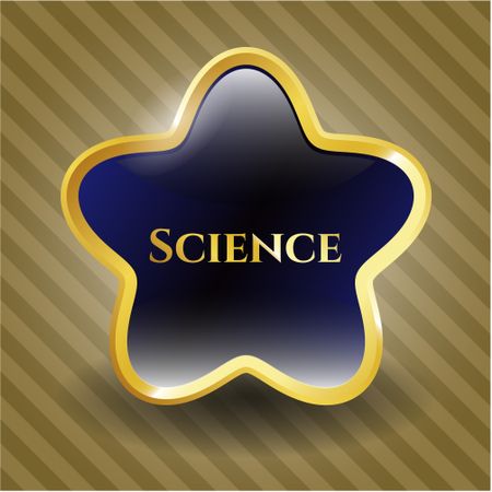 Science shiny badge