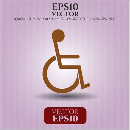 Disabled (Wheelchair) icon or symbol