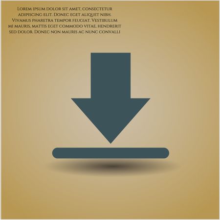 Download icon or symbol