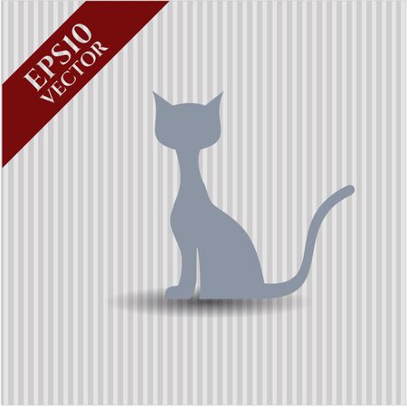 Cat vector icon