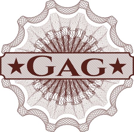 Gag abstract rosette