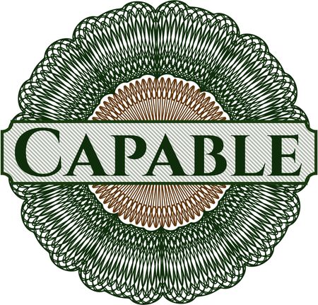 Capable rosette