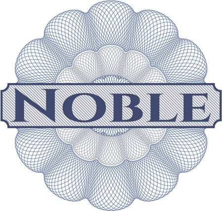 Noble abstract rosette