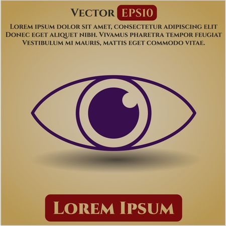 Eye icon or symbol