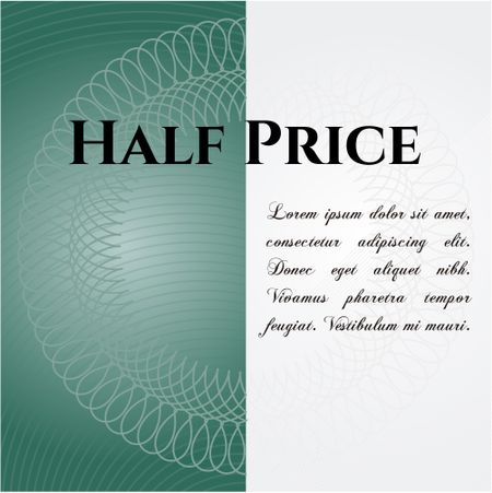 Half Price card