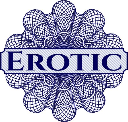 Erotic abstract rosette