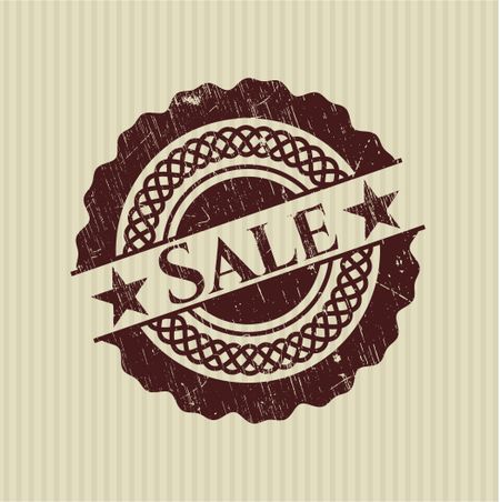 Sale rubber grunge seal