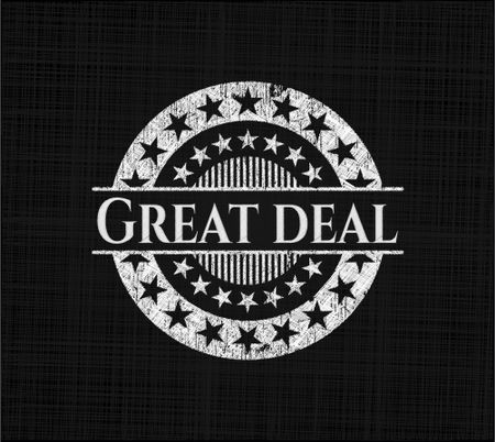 Great Deal chalk emblem