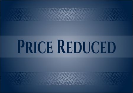 Price Reduced card or poster