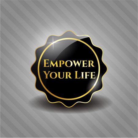 Empower Your Life dark badge