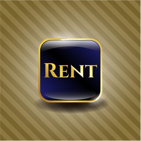 Rent golden emblem