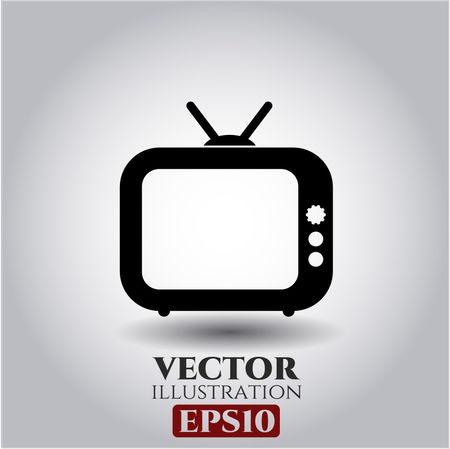 Old TV (Television) symbol