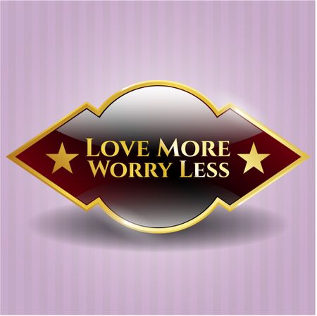 Love More Worry Less shiny emblem
