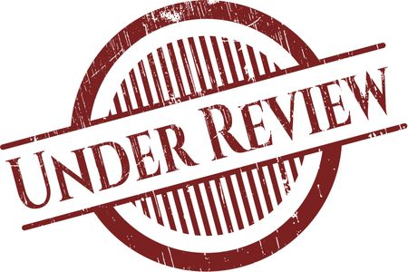 Under Review rubber stamp