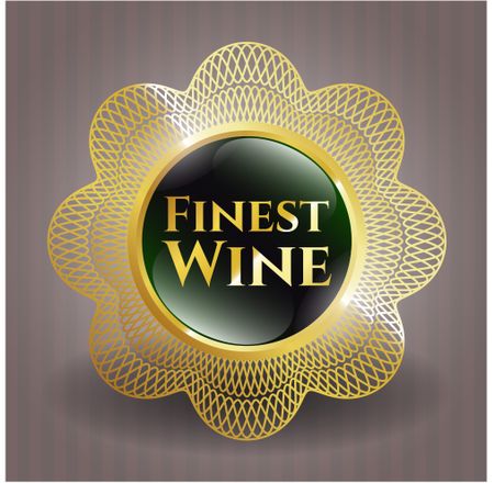 Finest Wine golden emblem