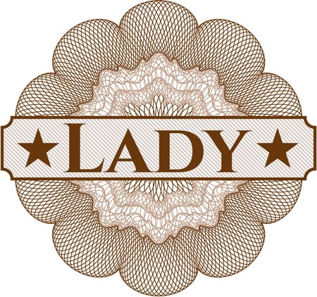 Lady money style rosette