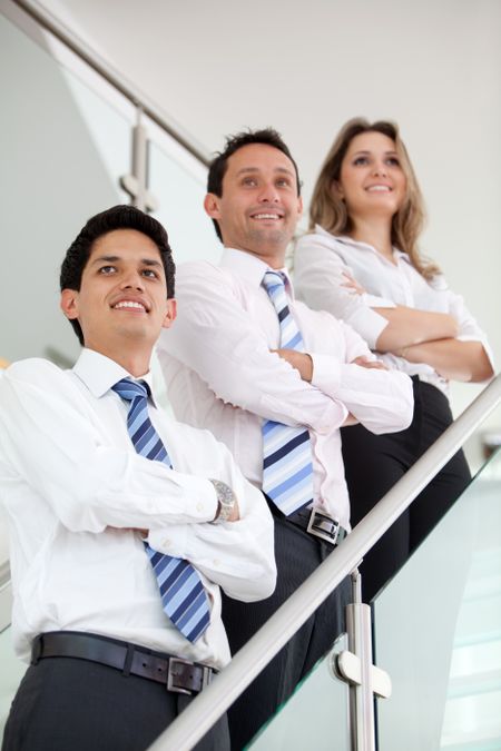 Group of business people in an office