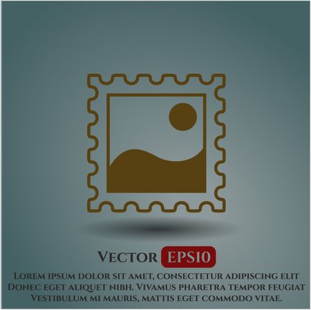 Picture vector icon or symbol