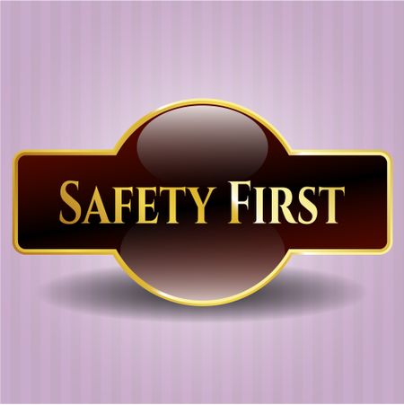 Safety First shiny emblem