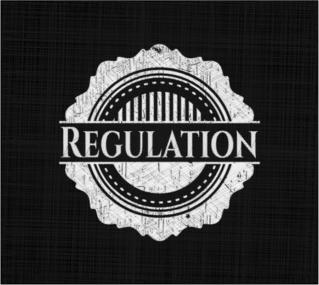 Regulation on chalkboard