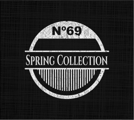 Spring Collection chalk emblem