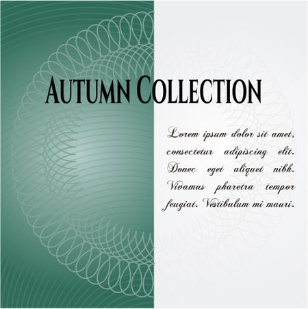 Autumn Collection poster