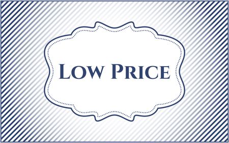 Low Price poster