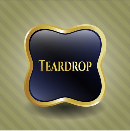Teardrop shiny emblem