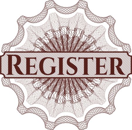 Register abstract rosette