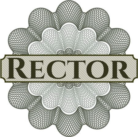 Rector money style rosette