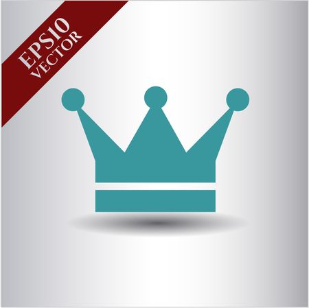 Crown icon vector illustration