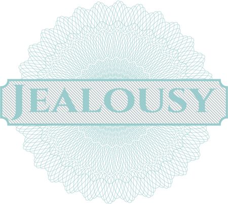 Jealousy abstract linear rosette