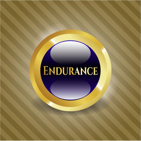 Endurance golden emblem
