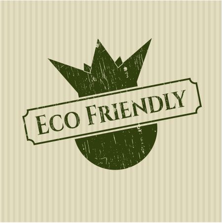 Eco Friendly rubber grunge stamp