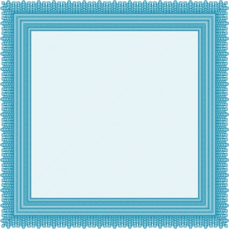 Sample certificate or diploma. Artistry design. Border, frame.With quality background. 