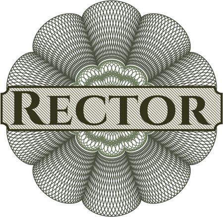 Rector abstract linear rosette