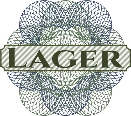 Lager rosette