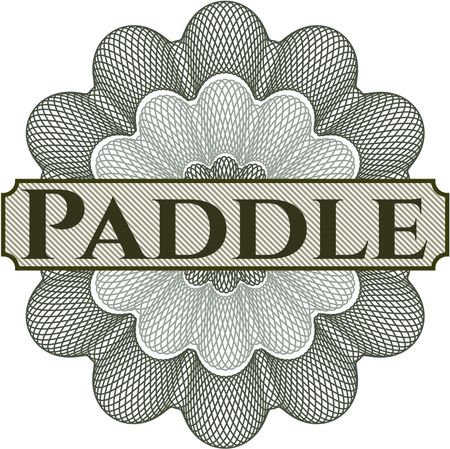 Paddle linear rosette