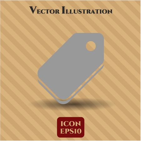Tag vector icon