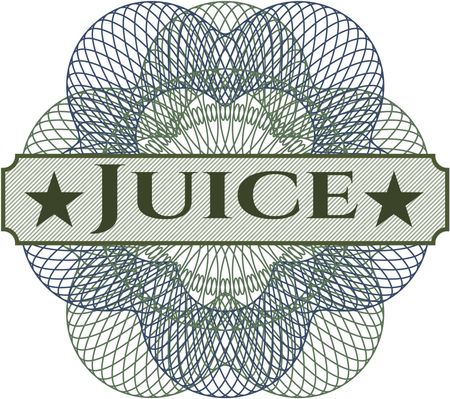 Juice money style rosette