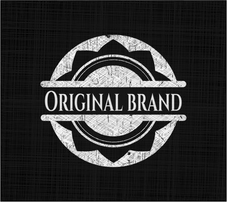 Original Brand chalk emblem