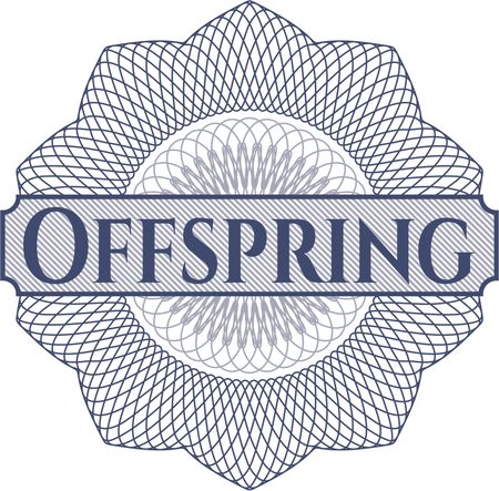 Offspring abstract linear rosette