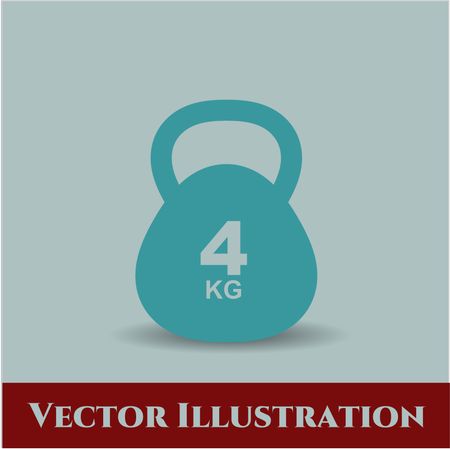 4Kg Kettlebell symbol