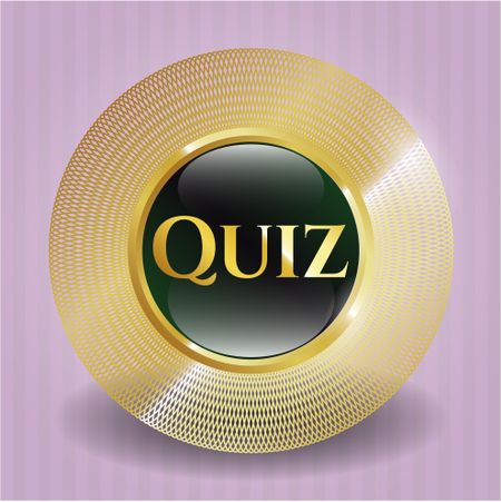 Quiz golden badge