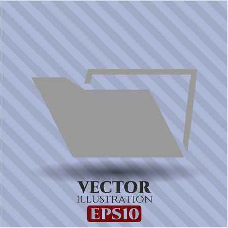 Folder vector icon